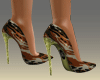(7K)OrangeCamo Stilettos