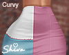 $ Trio Skirt Pink Curvy