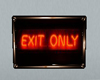 NeoN Exit Sign