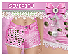 *S Pink Kawaii Shorts