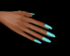 Nails Aqua