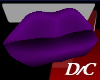 D/C Purple Lips Sofa