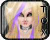 Calla blonde/purple M/f