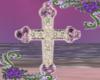 wedding purple cross