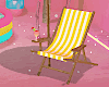 Beach Chair w Umbrella