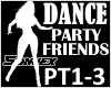 Party with friends dance