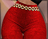 Velour Red Pant