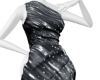Glam Jeweled Gown Gray