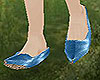 Princess Blue Slippers