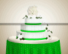 C!Green Wedding Cake