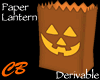 CB Pumpkin Paper Lantern