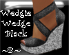 ~B~ Wedgie Wedge Black