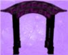 Weddind arch purple