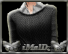 !M Black Sweater