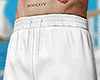 ♛ Plaid Cargos Wht.