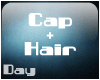 [D] Black Cap + Hair