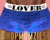 Lover Boxers Blue