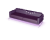 [Mae] Dark Purple Sofa