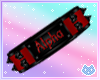 Red Alpha Collar F