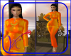 [V] Kurung Moden Orange