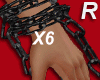 X6 . Wrist Chains R
