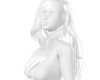 Gothic Rihanna Blanc PVC