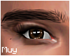 m. Dark brown eyes