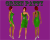 green patty dress