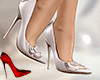 ð  Silver Kiss Heels