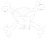 (VI)Skull & Bones Stickr
