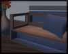Twin Couch ~ Blue/Tan