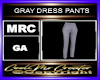 GRAY DRESS PANTS