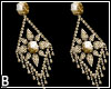 Gold Showgirl Earrings