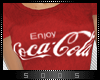 S.| Coca Cola tees red