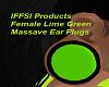 Massave LimeGreen Plug's