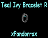 Teal Ivy Bracelet R