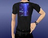 T-shirt blue moom 3D 1