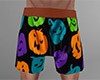 Pumpkin PJ Shorts 7 (M)