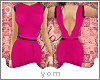 Y{ low back dress ~pink}