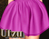 U- Purple Mini dress