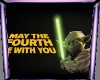 May the 4th wall hanging