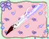 ☽ its a knife ☾