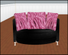 Pink N Black Couch