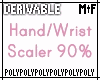 Hand/Wrist Scaler 90%