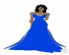 the wolfs blue gown