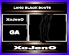 LONG BLACK BOOTS
