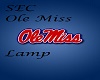 SEC Ole Miss Lamp