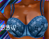 Brassiere BBW blue