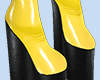V2 P2 Yellow Long Boots