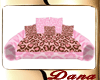 *DA Leopard Pink Sofa
